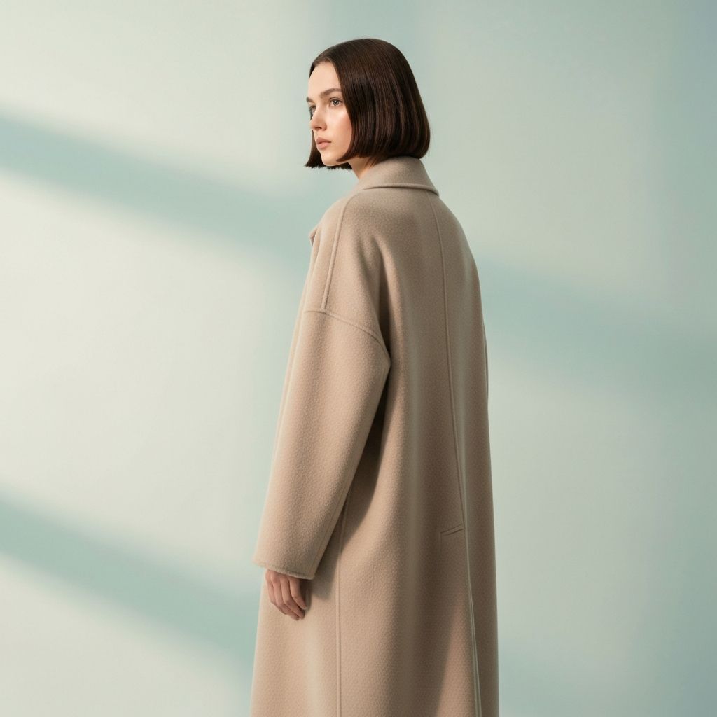 Oversized Cashmere Coat view 2