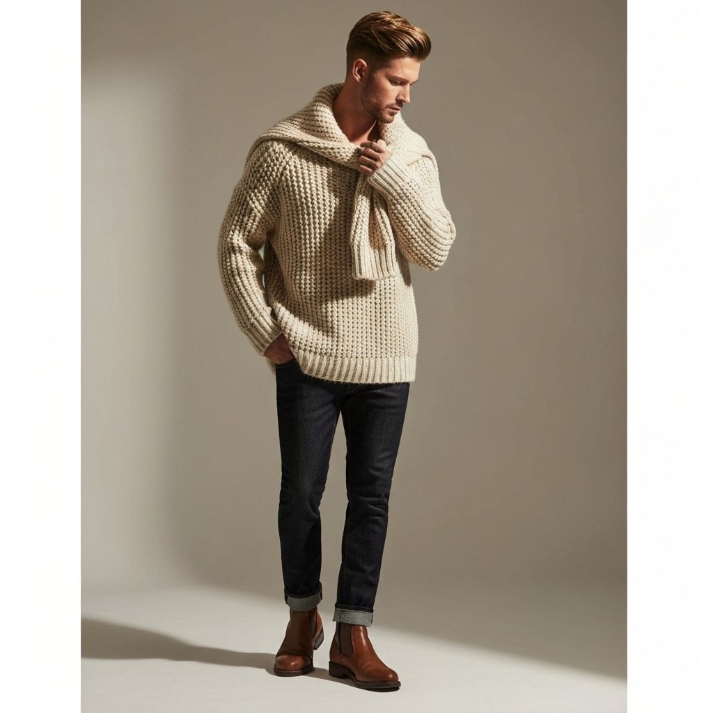 Oversized Knit Sweater