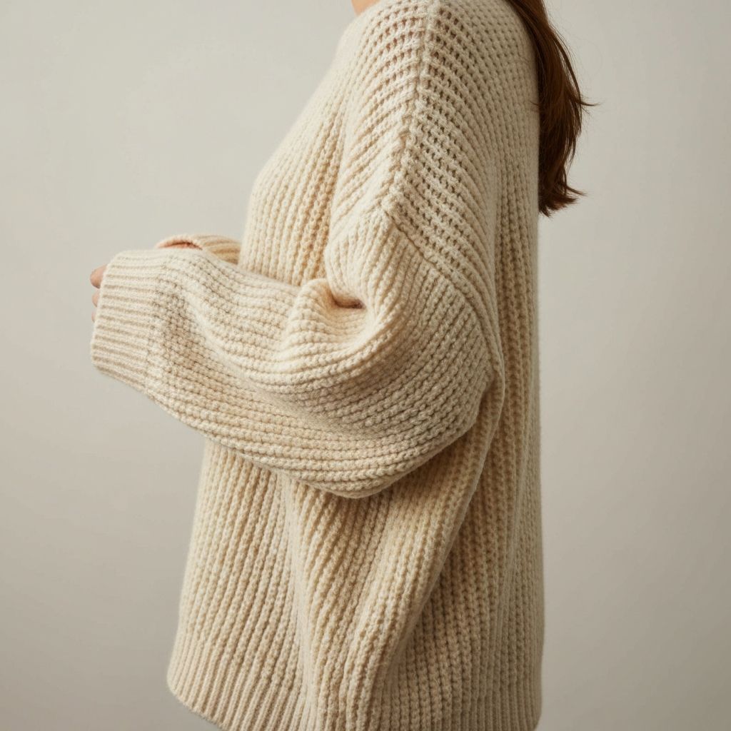 Oversized Knit Sweater view 2