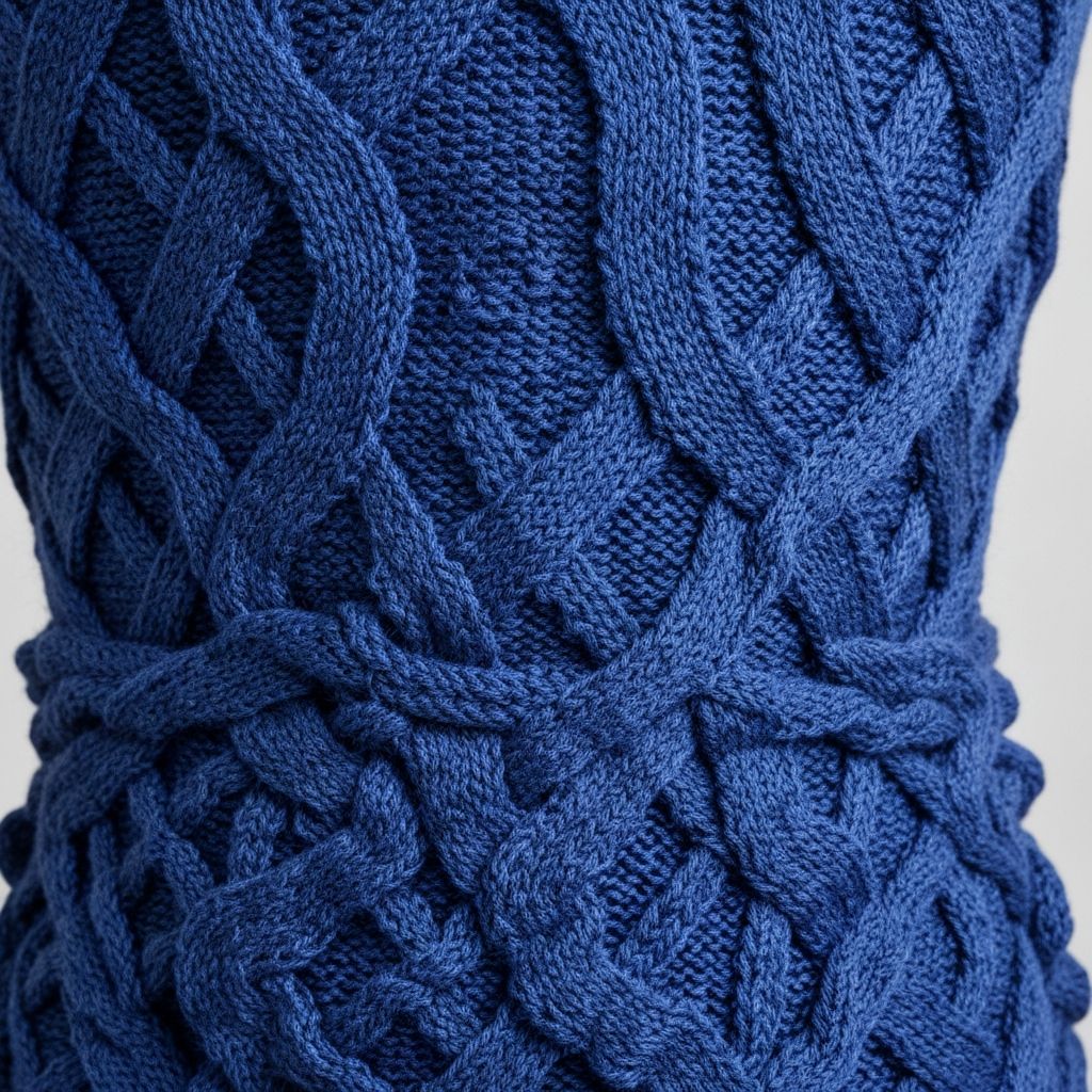 Sculptural Knit Dress view 3