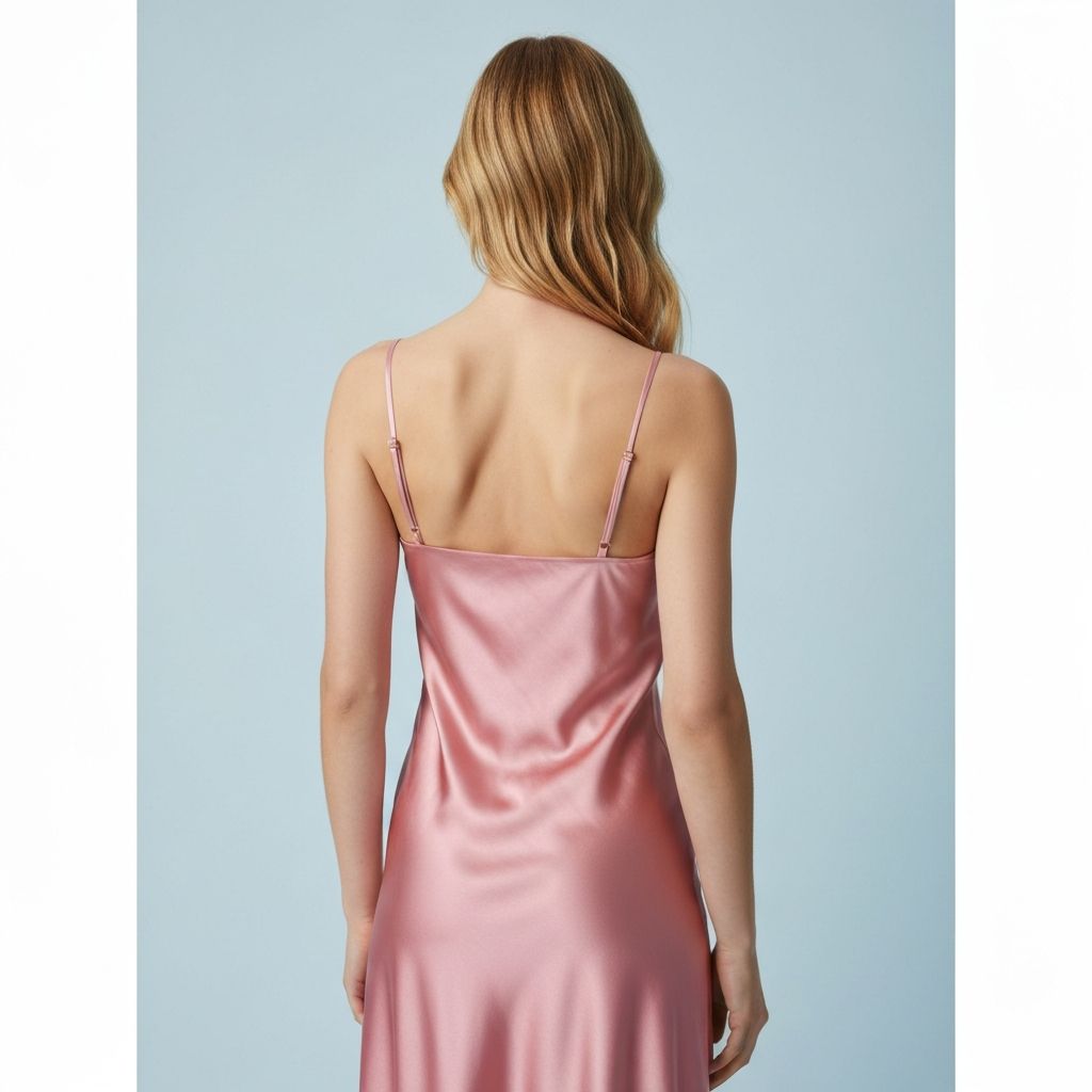 Silk Slip Dress view 2